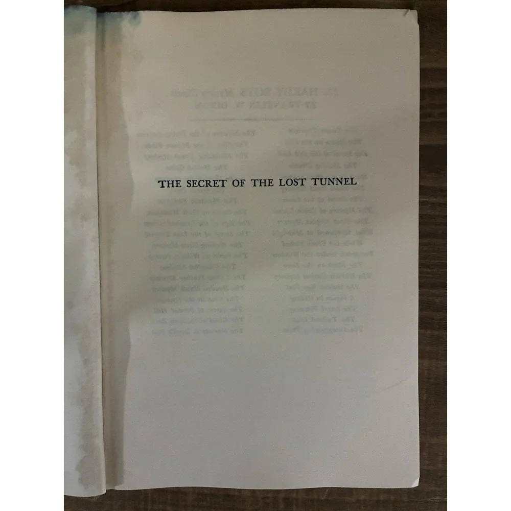 VTG 1950 Lot Of 2 The‎ Hardy Boys #29,#35 Rough Condition